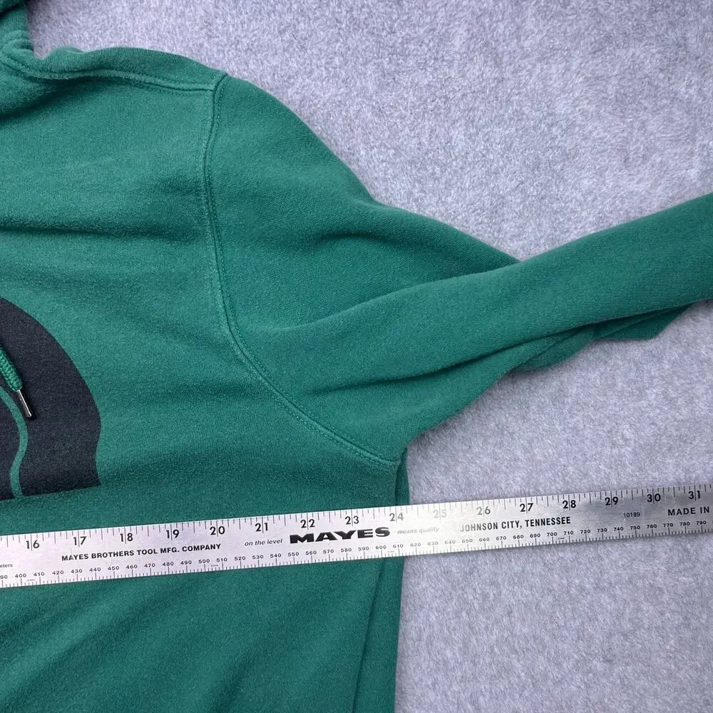 the‎ north face hoodie green drawstring sweatshirt large
